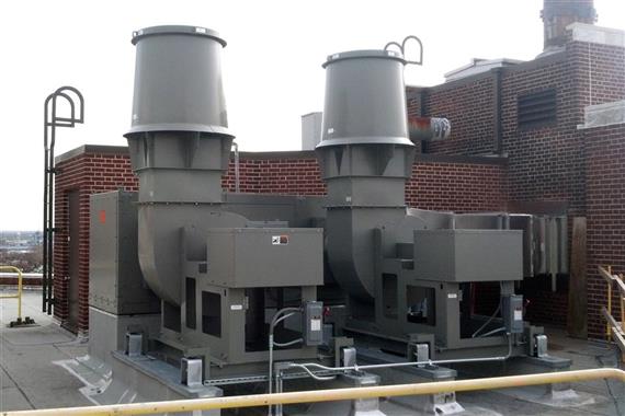 Luthe Sheet Metal completed a renovation of Pennsylvania Hospital's sub-basement, helping to create medical laboratories. Included in the project was the installation of a state-of-the-art high-plume laboratory exhaust system.